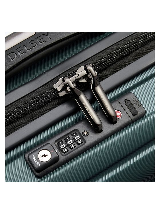 Delsey Paris Shadow 5.0 Slim 4-hjulet kabinevogn 55 cm