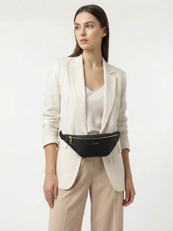 Lazarotti Bologna Leather Bältesväska Läder 31 cm