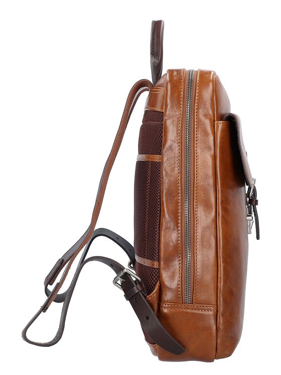 Castelijn & Beerens Rien rygsæk RFID læder 40 cm laptoprum