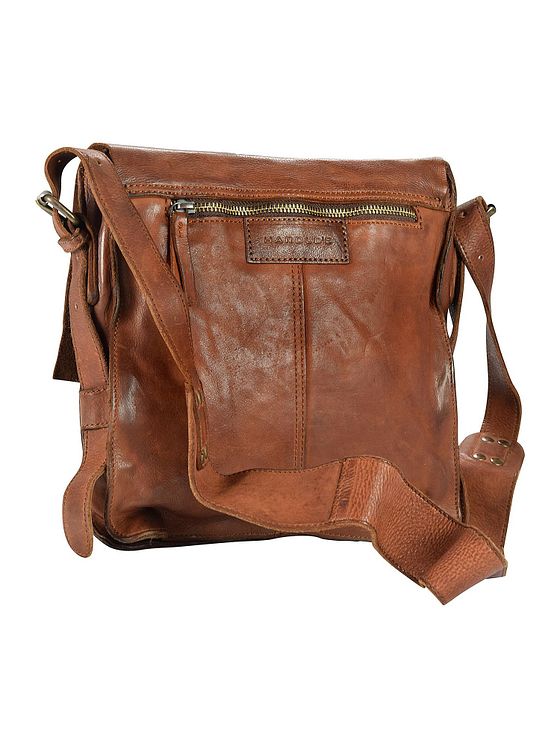 Harold's Submarine skuldertaske i læder 24 cm