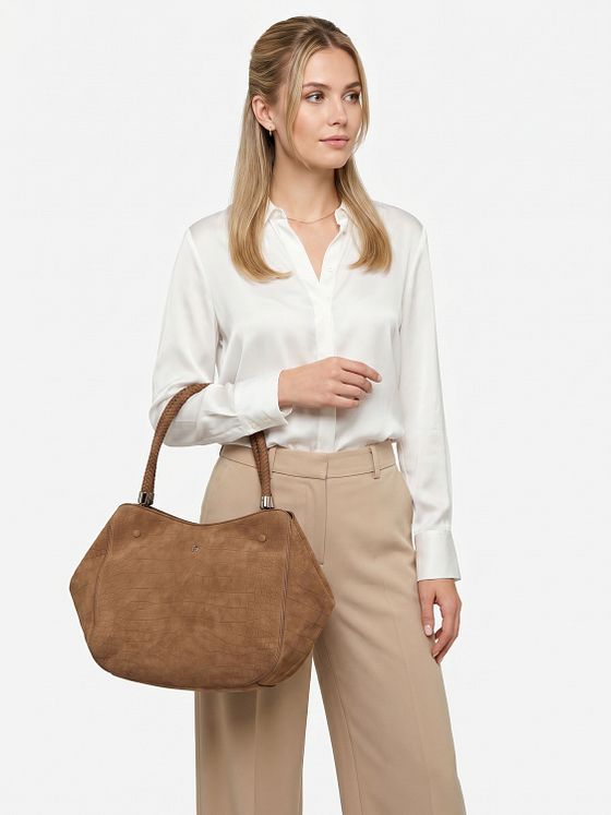 AIGNER Carre Soft Bolsa de hombro Piel natural 33 cm AIGNER Carre Soft Bolsa de hombro Piel natural 33 cm