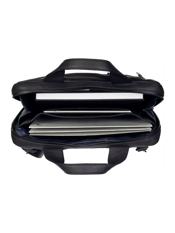 Leonhard Heyden Den Haag dokumentmappe læder 38 cm rum til bærbar computer