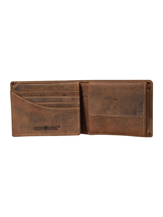 Greenburry Vintage Hirsch pung i læder 12 cm