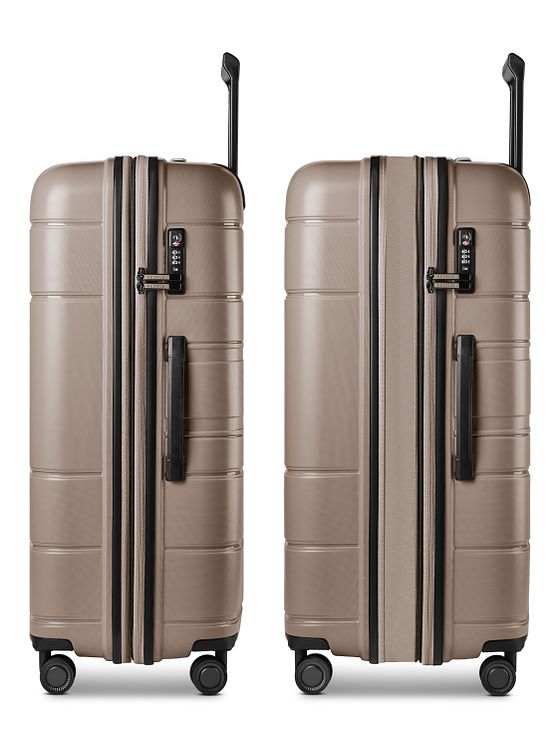 Redolz Essentials 11 4 ruedas Set de maletas 3 piezas Con fuelle expandible