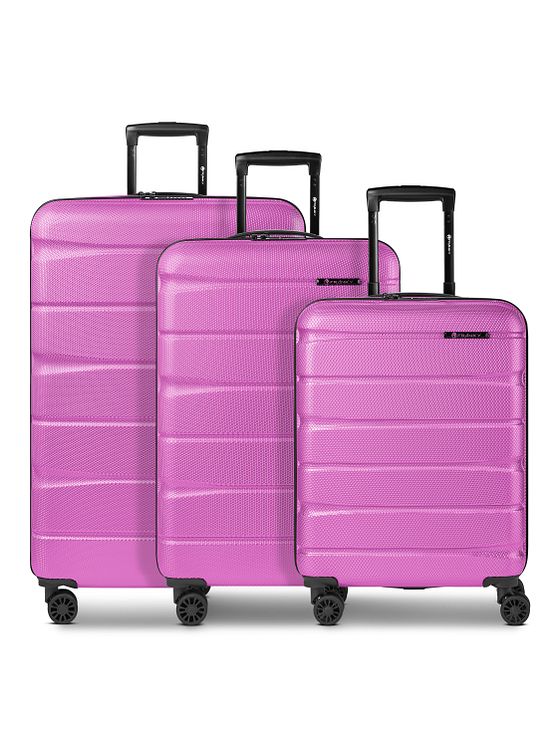 Franky Juego de maletas Munich 4.0 de 4 ruedas, 3 piezas con plegado extensible