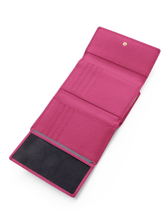 Lazarotti Bologna Kožená peněženka XL s přihrádkou na zip kůže 14 cm