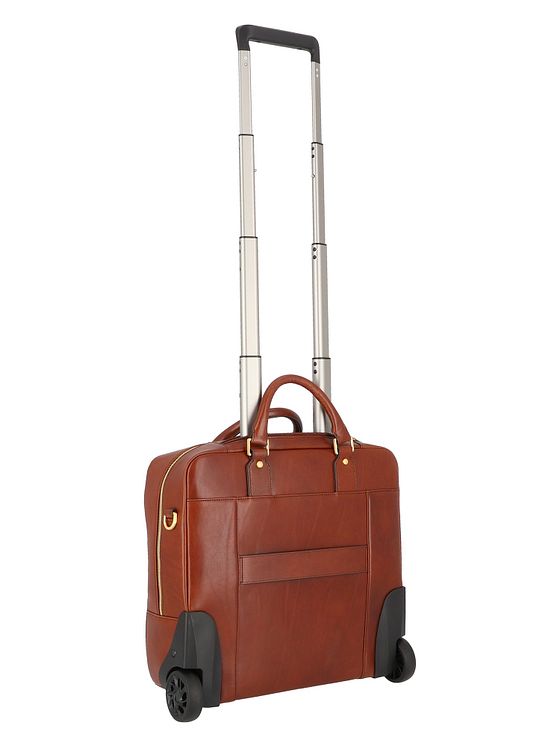 The Bridge Stovia 2 hjul Pilot-trolley Læder 39 cm Laptoprum The Bridge Stovia 2 hjul Pilot-trolley Læder 39 cm Laptoprum