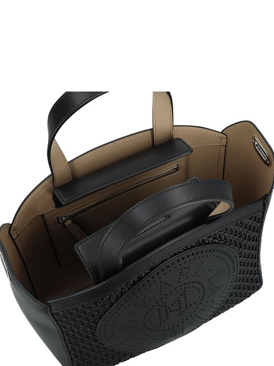 Karl Lagerfeld Circle Håndtaske Læder 25 cm