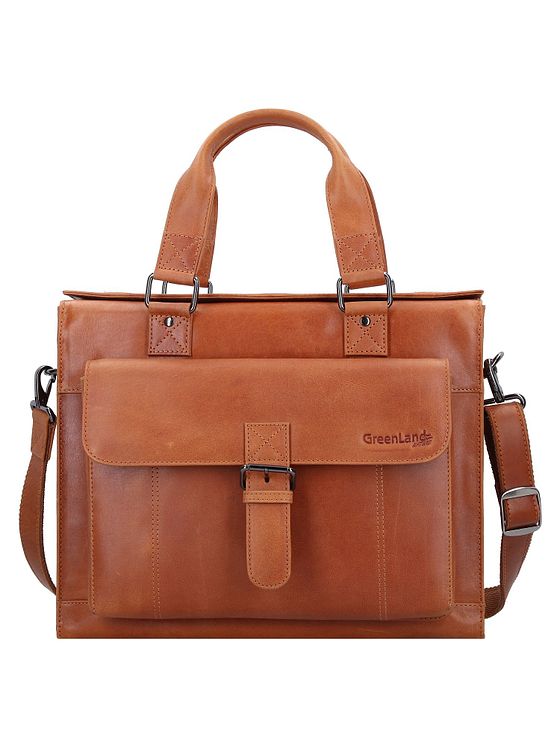 Greenland Nature Light Nature dokumentmappe i læder 38 cm