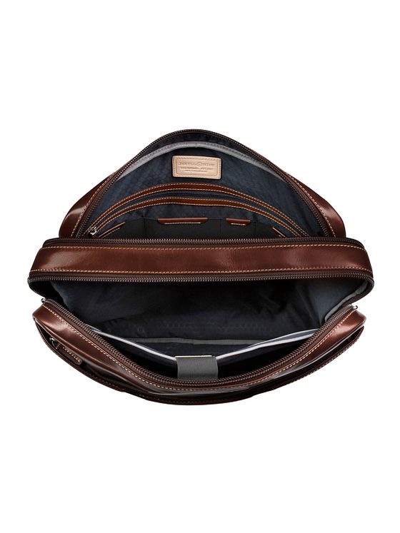 Jekyll & Hide Montana Aktovka RFID ochrana Kůže 41 cm Kapsa na notebook