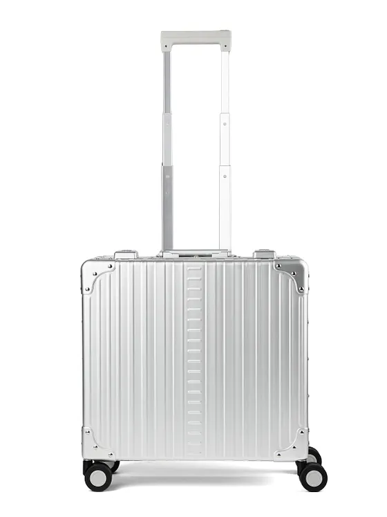 Aleon Deluxe-businessväska med 4-hjulig konstruktion i Aluminium, 45 cm Aleon Deluxe-businessväska med 4-hjulig konstruktion i Aluminium, 45 cm
