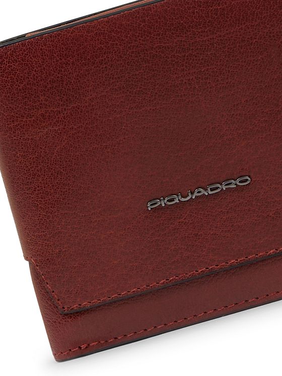Piquadro Solm Pung RFID-beskyttelse Læder 11 cm