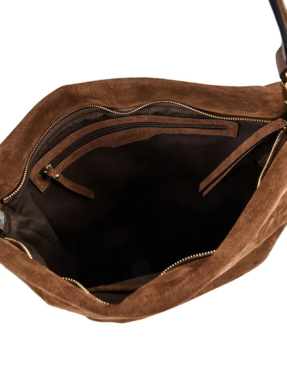 abro Ebony Skuldertaske Læder 39 cm