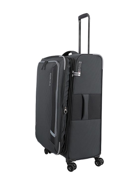 Travelite Corsiica 4 hjul Trolley L 77 cm med strækfold Travelite Corsiica 4 hjul Trolley L 77 cm med strækfold