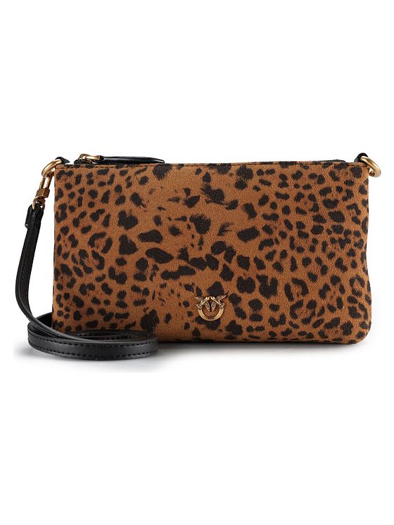 PINKO Flat Horizontal Skuldertaske Læder 20 cm