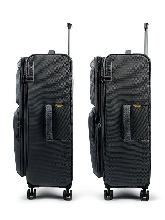 Mandarina Duck Zephyr 4 hjul Trolley L 78 cm med strækfold