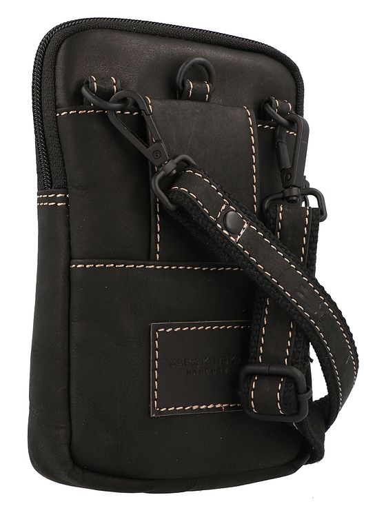 Jack Kinsky Baltimore 10 mobiltelefontaske i læder 12 cm