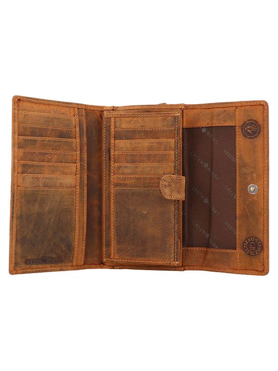 Greenburry Vintage pung i læder 18 cm