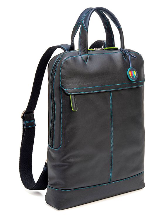 Mywalit Rygsæk i læder med 40 cm rum til bærbar computer