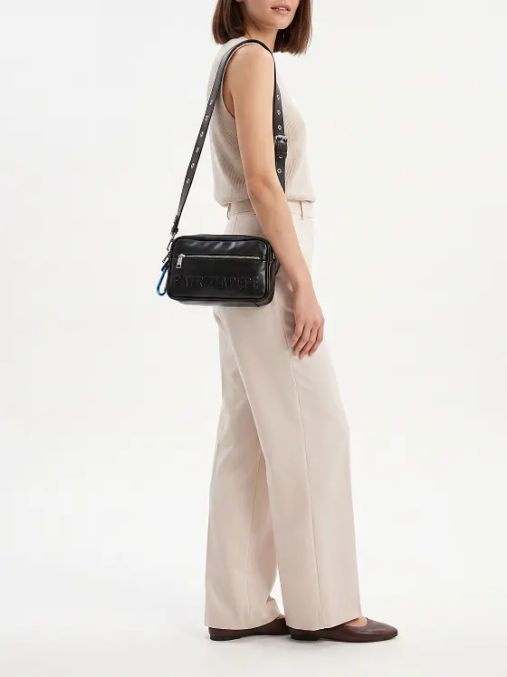 Patrizia Pepe (IM)Perfection Bolsa de hombro Piel natural 25 cm Patrizia Pepe (IM)Perfection Bolsa de hombro Piel natural 25 cm