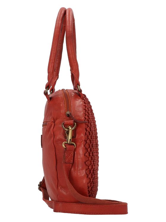 Greenland Nature Femi & Nine skuldertaske i læder 34 cm