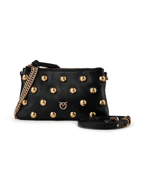 PINKO Love Mini Axelväska Läder 21 cm PINKO Love Mini Axelväska Läder 21 cm