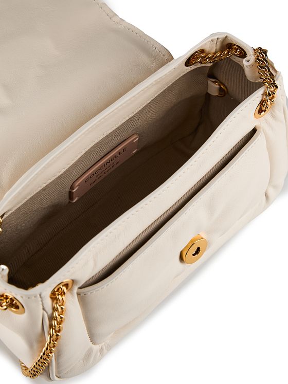 Coccinelle C-Me Fluffy Skuldertaske Læder 21 cm