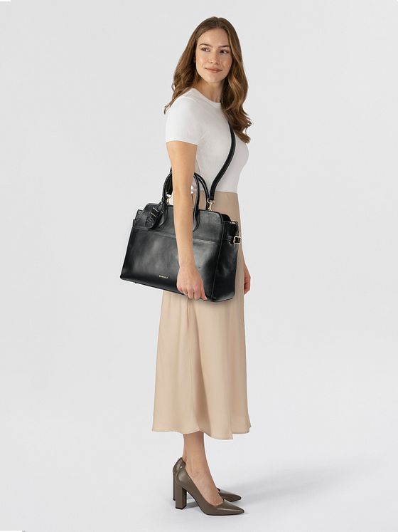 Burkely Demi Dokumenttaske Læder 40 cm Laptoprum