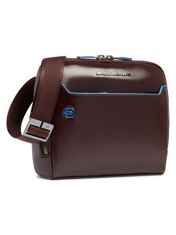 Piquadro Blue Square Skuldertaske Læder 21 cm Piquadro Blue Square Skuldertaske Læder 21 cm