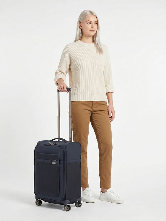 Samsonite Airea 4-hjulig Handbagageväska 55 cm med expansionsveck Samsonite Airea 4-hjulig Handbagageväska 55 cm med expansionsveck