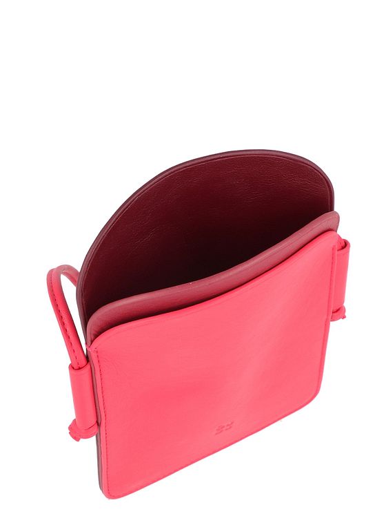 DuDu Farverigt Minorca-mobiltaske i læder 12 cm