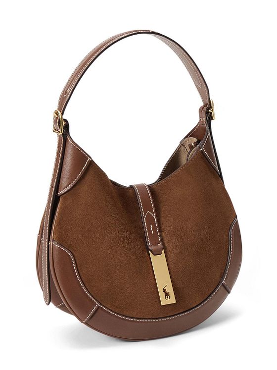 POLO RALPH LAUREN Polo ID Crossbody taske Læder 26 cm POLO RALPH LAUREN Polo ID Crossbody taske Læder 26 cm