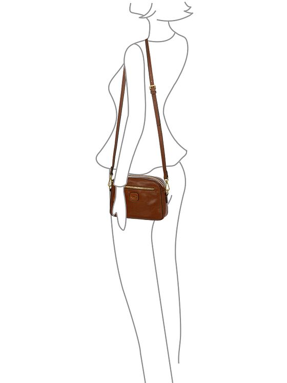 Bric's Volterra Skuldertaske Læder 21 cm