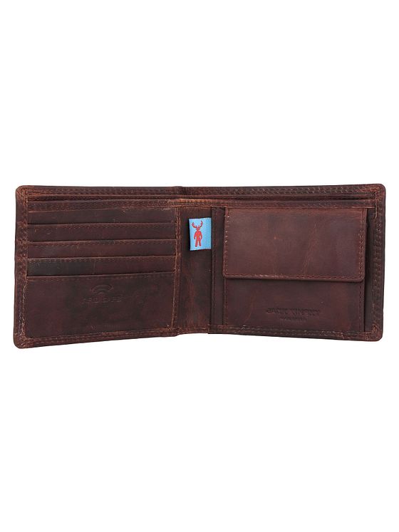 Jack Kinsky Monterey Pung RFID-beskyttelse Læder 11.5 cm