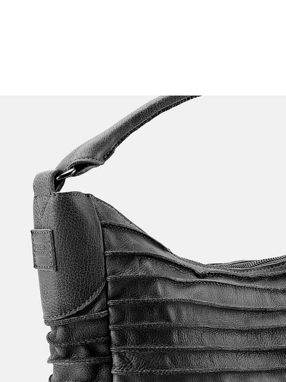 FredsBruder Riffeltier S taška přes rameno kožená 33 cm