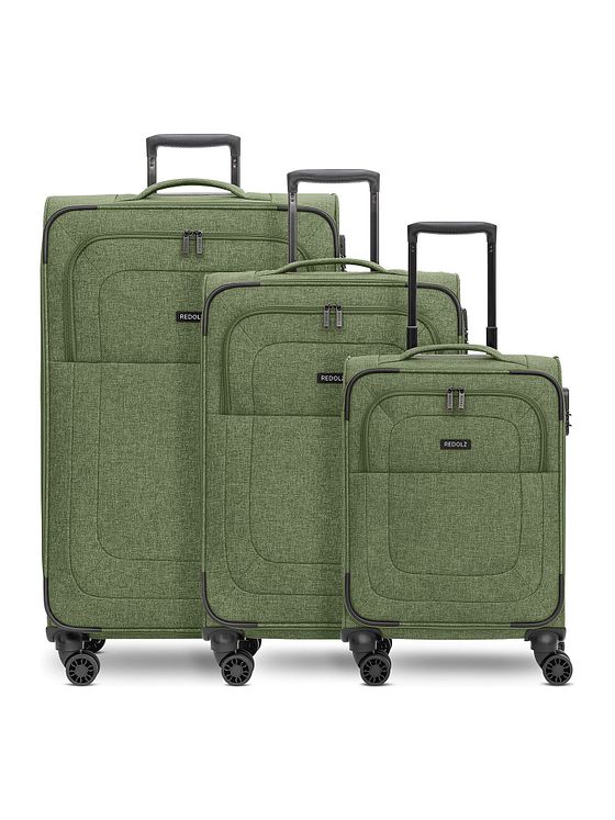 Redolz Essentials 12 THREE SET 4 hjul Kuffert 3-delt med strækfold