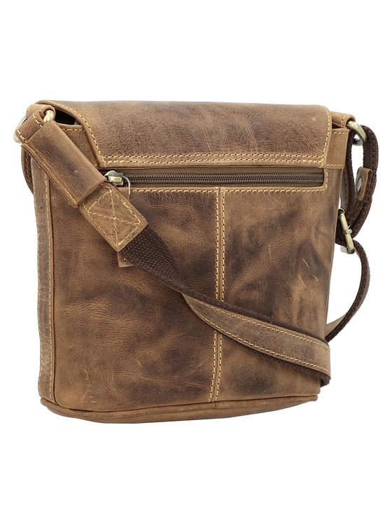 Greenburry Vintage skuldertaske i læder 20 cm Greenburry Vintage skuldertaske i læder 20 cm