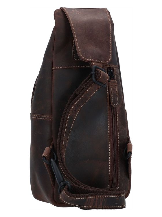 Jack Kinsky Baltimore 17 skuldertaske i læder 30 cm