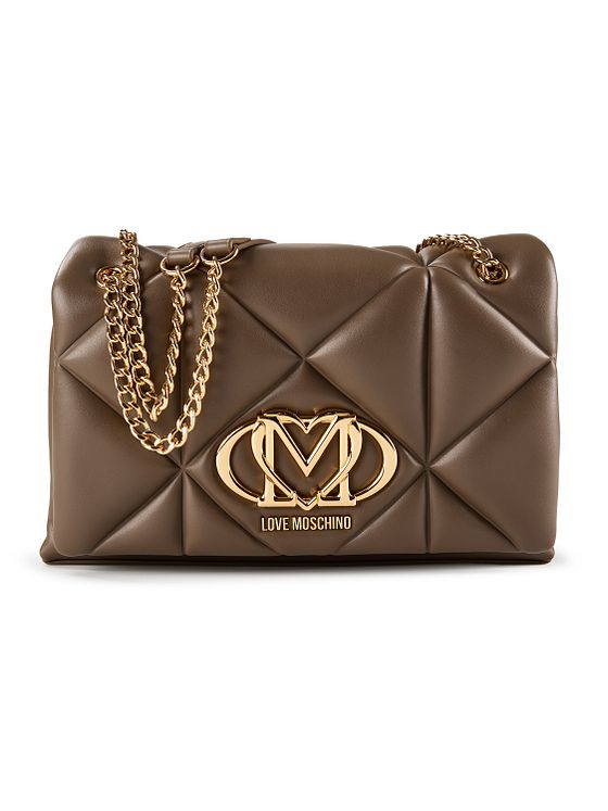 Love Moschino Embossed Q Skuldertaske 29 cm