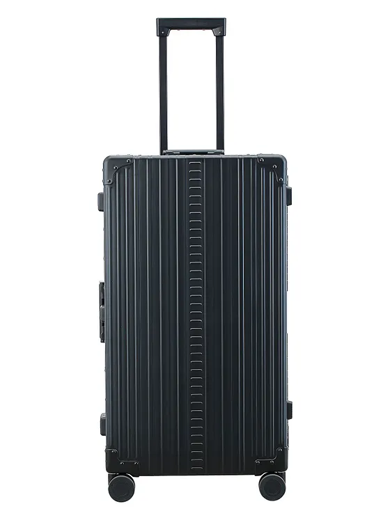 Aleon Traveler International 4-hjulig resväska i Aluminium, 77 cm