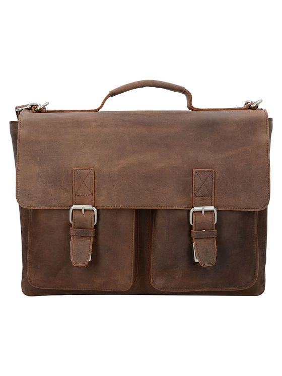 Leonhard Heyden Salisbury dokumentmappe læder 39 cm rum til bærbar computer