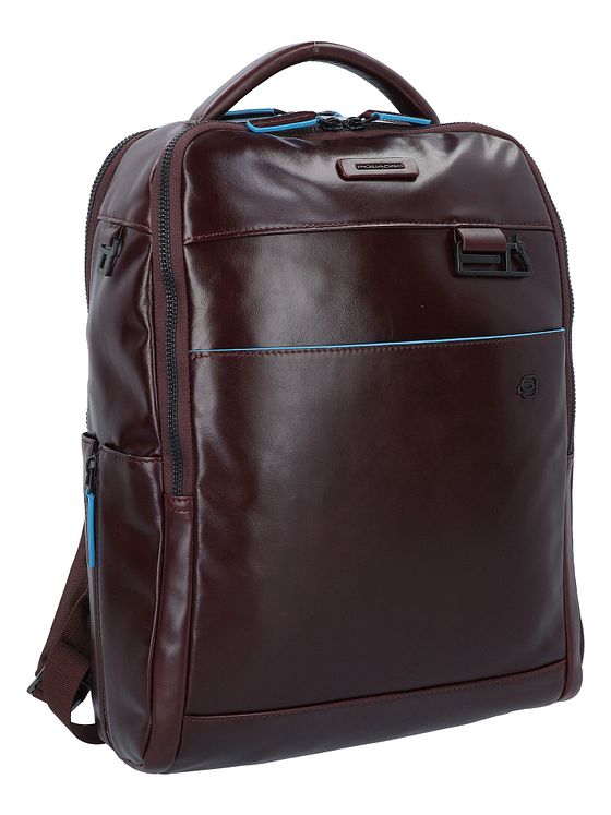 Piquadro Blue Square Revamp Forretningsrygsæk Læder 37 cm Laptoprum