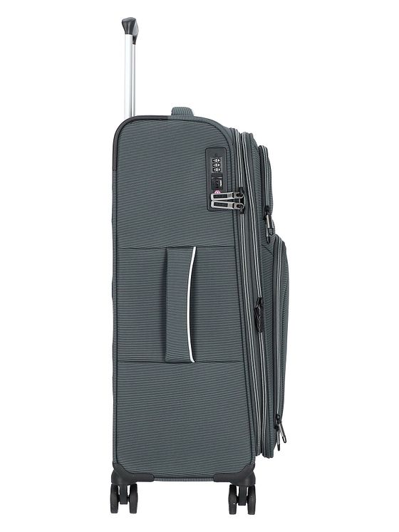 d & n Travel Line 9204 4 hjul Trolley M 66 cm med strækfold