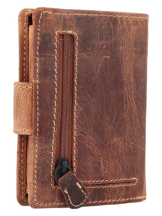 Jack Kinsky Baltimore Kreditkortetui RFID-beskyttelse Læder 11 cm