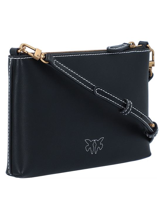 PINKO Flat Horizontal Skuldertaske Læder 20 cm