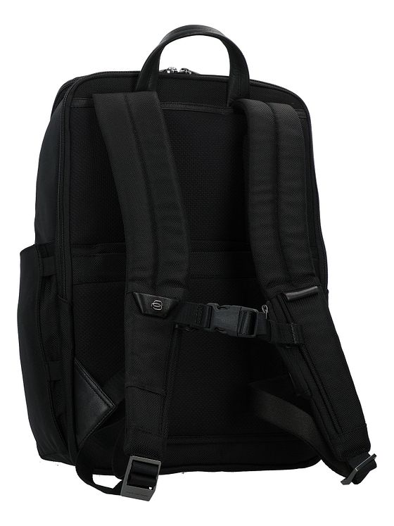 Piquadro Brief rejserygsæk i læder 43 cm rum til bærbar computer