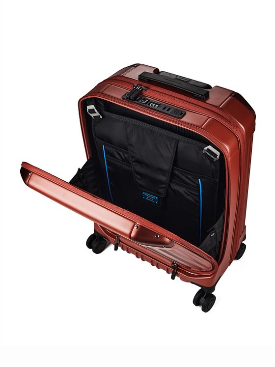 Piquadro PQ-Light 4 ruedas Maleta de cabina S 56 cm Compartimento para el portátil Con asa expansible Piquadro PQ-Light 4 ruedas Maleta de cabina S 56 cm Compartimento para el portátil Con asa expansible