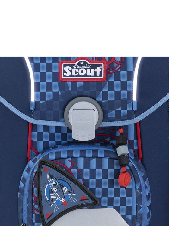 Scout Micro Skoleransel-sæt 7-delt