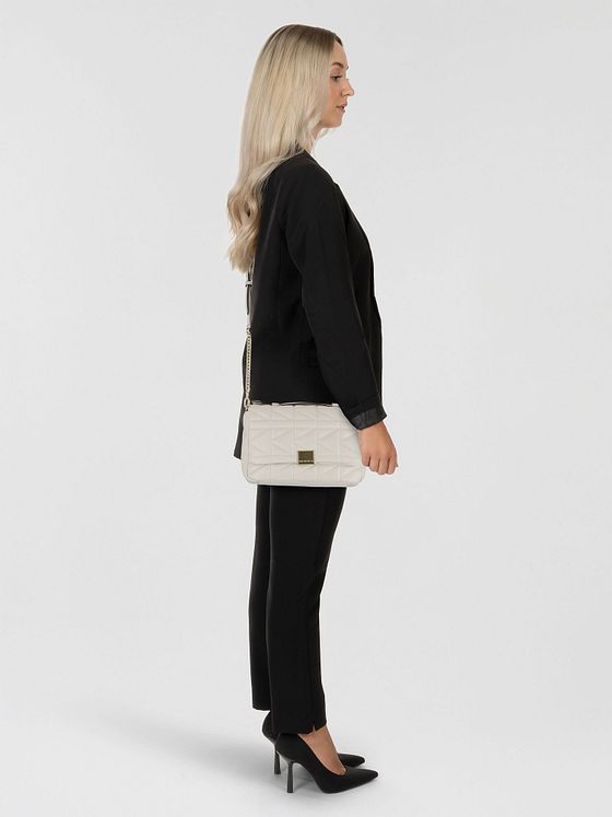 Karl Lagerfeld Kuilt Håndtaske Læder 27 cm