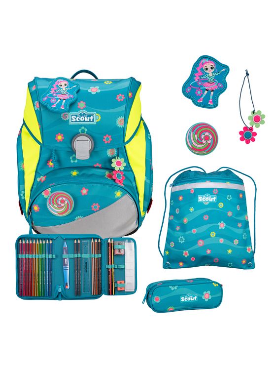 Scout Alpha Skoleransel-sæt